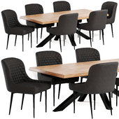 Dining Set 01- Osaka Dining Table and Chairs