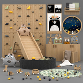 toys and furniture set