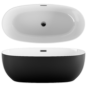 Acrylic bathtub Vincea VBT-405-1700MB black