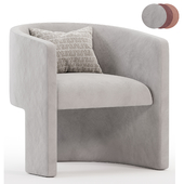 Martinique Chair in Velvet