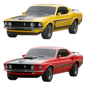 Ford Mustang 1969 Boss 302 & Mach1