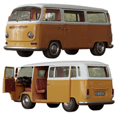 Volkswagen T2 Bus Window 1974