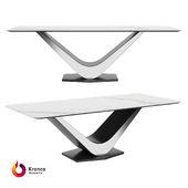 Обеденный стол из керамогранита Kronco Fly