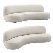 Sofa Canape 280 PIERRE AUGUSTIN ROSE