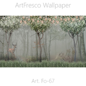 ArtFresco Wallpaper - Designer seamless wallpaper Art. Fo-067OM