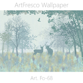 ArtFresco Wallpaper - Designer seamless wallpaper Art. Fo-068OM