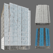 Plastic facade