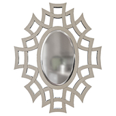 Wall mirror Manor Starburst Beveled Mirror Mirror Masters