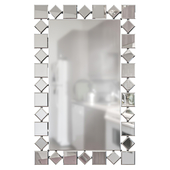 Wall mirror Alick Geometric Squares Mirror