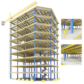 Steel Frame Building
