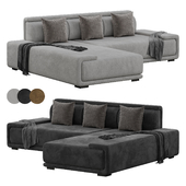 Modern Corner Sectional Sofa L-Shaped