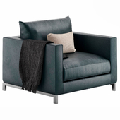 Reversi armchair by Molteni & C