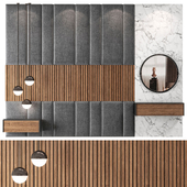 Decorative wall panel set 3