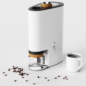 White Coffee Maker