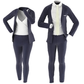 Women and men suits