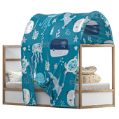 IKEA KURA Tent Bed