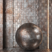 4k metal pattern set 02- Seamless, tileable, PBR