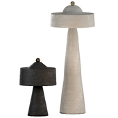 Helena Floor&Table Lamp Set