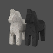 Бетонные статуэтки Dala Horse