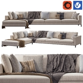 Minotti andersen sofa