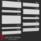 Moldings set2 DECOR DIZAYN