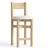 Teddy Counter Stool - Warm Oak