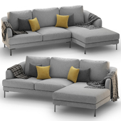 Corner sofa Lebom RONDO