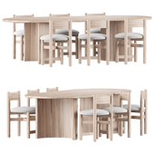 Dining set by House of Leon furniture