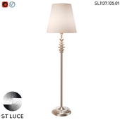 SL1137.105.01 Floor lamp Nickel/White OM