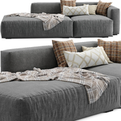 Mags Soft Lounge Sofa by HAY