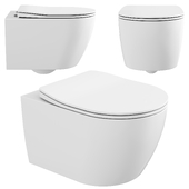 Wall hung toilet bowl Ceramica Nova PEARL