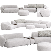 Rene Sofa by Meridiani Set 3