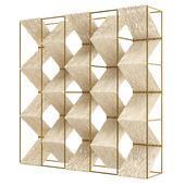 Diego Olivero Metal Woven Wool Wall Art