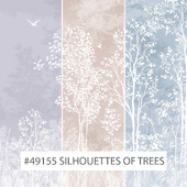 Creativille | wallpapers | 49155 Silhouettes of Trees