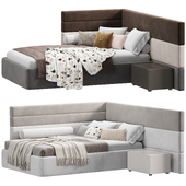 Bed Boiserie Set By Tvils