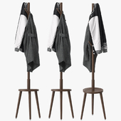 Wooden Coat Rack Freestanding