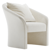 Crate and Barrel Verso Small Space accent chair