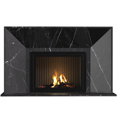 Marble Fireplace in Art Deco style. Marble Fireplace modern ArtDeco