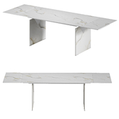 Santorini, ceramic folding table