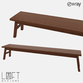 Bench LoftDesigne 33753 model