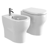 Floor mounted toilet By Axa Axa cinque