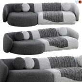 Rene Sofa by Meridiani Set 4