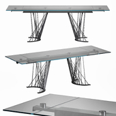 Barel PAMPLONA EXTENDABLE DINING TABLE by ARTEMEST