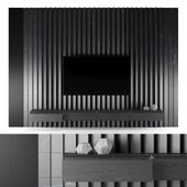 Tv Wall 021 Black