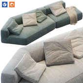 Modular Sofa Peanut B.X by Bonaldo