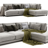 West Elm Haven Sectional Chaise Sofa