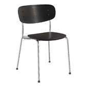 Chair SPLOT Chrome | Black Oak by TAMO