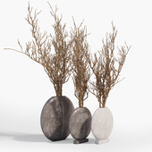 Guggenheim Vase Dry Branch