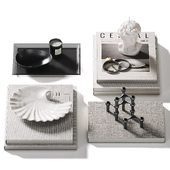 Decorative coffee table set 36