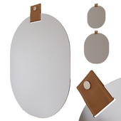 Belty mirror by Tonin Casa
